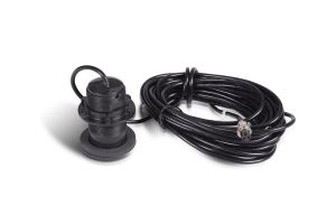 marine gps depth sounder transducer